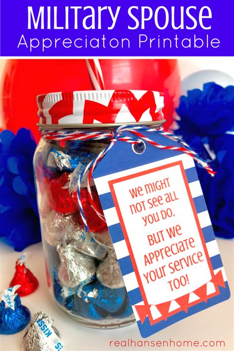 gift suggestions for military spouse appreciation day